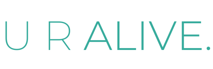 U R ALIVE. logo